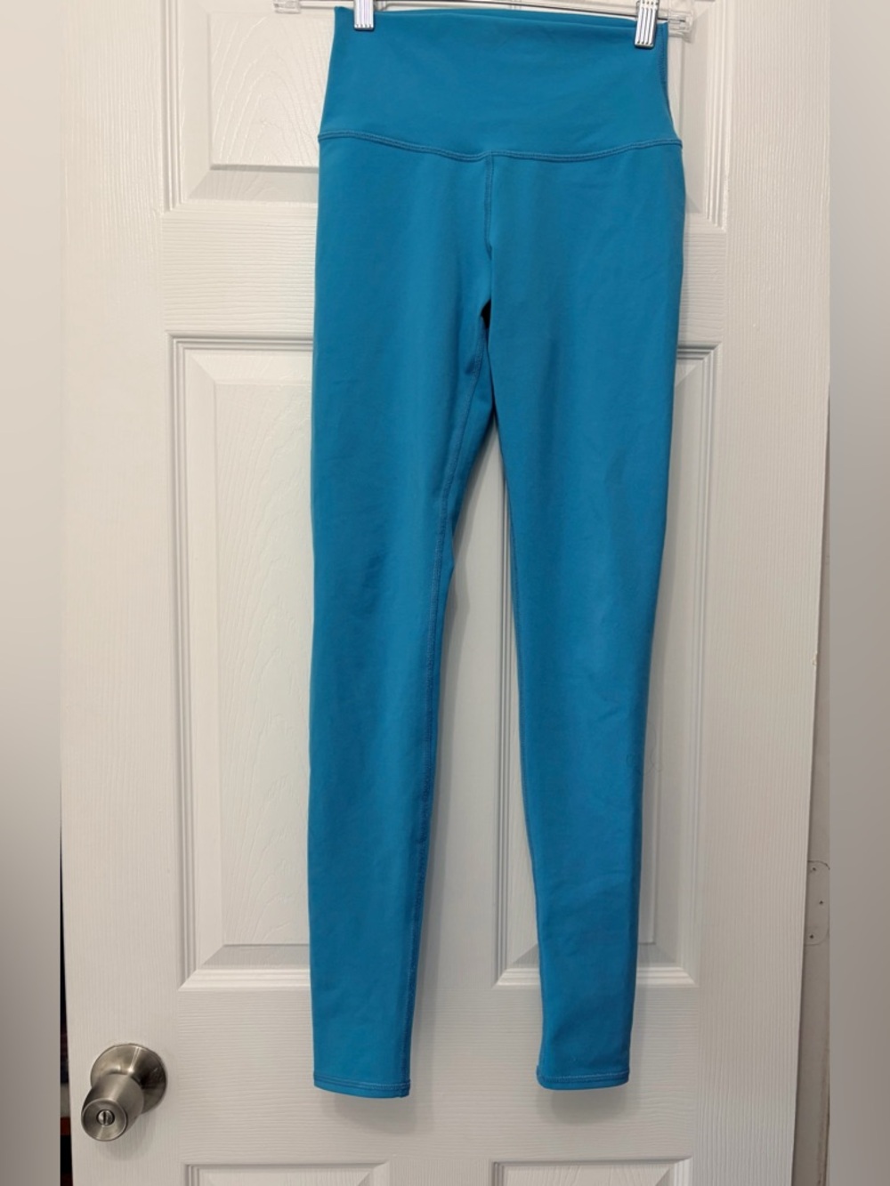 Alo Airbrush Leggings Blue - xxs